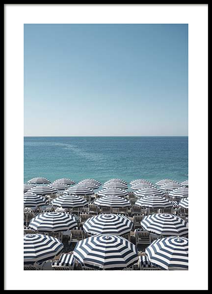 French Riviera Plagát v skupine Plagáty / Prírodné motívy v Desenio AB (10458)