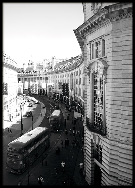 Regent Street Plagát v skupine Plagáty / Umelecké fotografie v Desenio AB (11373)