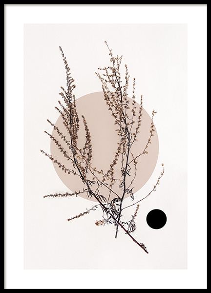 Dried Leaf No4 Plagát v skupine Plagáty / Rastlinné motívy v Desenio AB (11805)