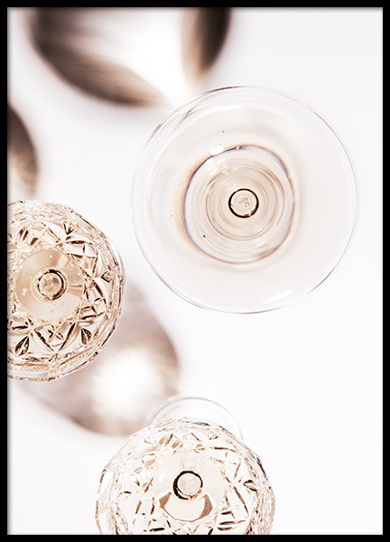 Champagne Shade Plagát v skupine Plagáty / Kuchynské obrazy v Desenio AB (11916)