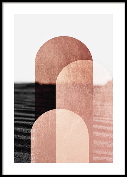 Graphic Arches Poster v skupine Plagáty / Umelecké motívy v Desenio AB (12812)