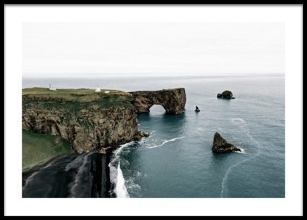 Aerial View of Dyrholaey Plagat v skupine Plagáty / Prírodné motívy v Desenio AB (13378)