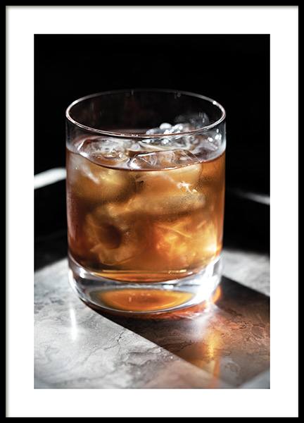 Whiskey Drink Plagát v skupine  v Desenio AB (13697)