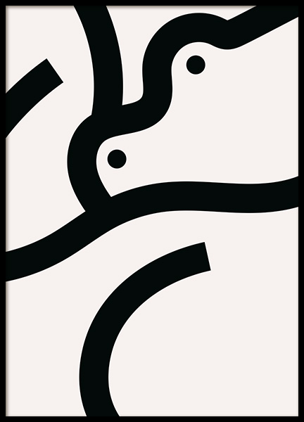 Bold Body No2 Plagát v skupine Plagáty / Grafické plagáty v Desenio AB (14026)