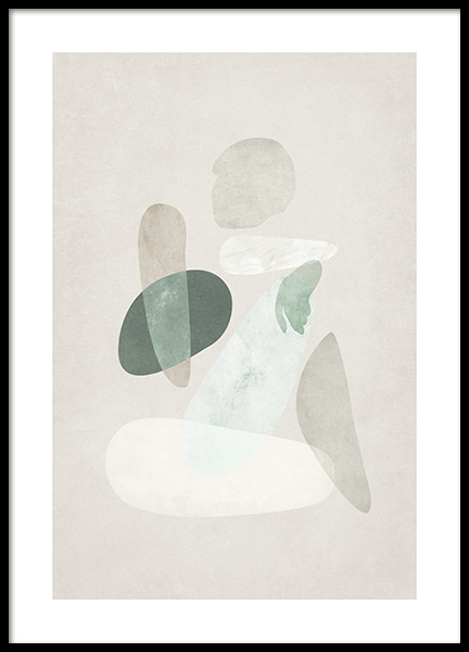 Graphic Body No2 Plagát v skupine Plagáty / Ilustrácie v Desenio AB (14262)