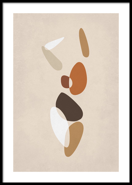 Body Shapes No2 Plagát v skupine Plagáty / Grafické plagáty v Desenio AB (14886)