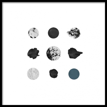 Pieces No6 Plagát v skupine Plagáty / Umelecké motívy v Desenio AB (2768)