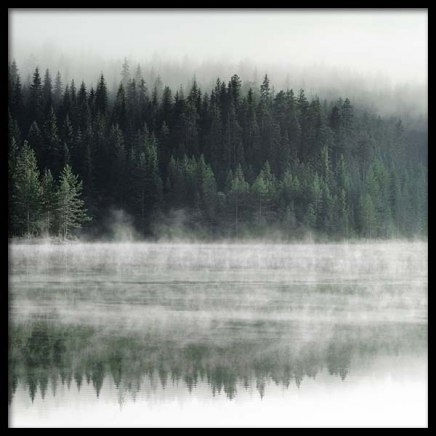 Misty Mirror Two Plagát v skupine Plagáty / Prírodné motívy v Desenio AB (3566)