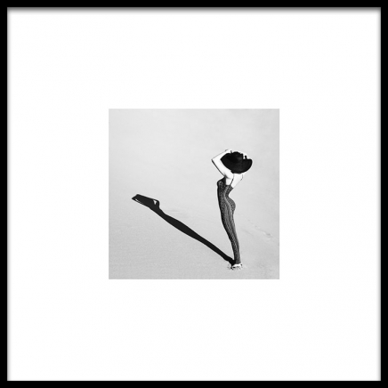 Lady Shadow Plagát  v skupine Plagáty / Čiernobiele plagáty v Desenio AB (8912)