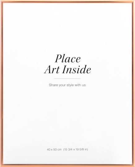Medený kovový rám, 40x50