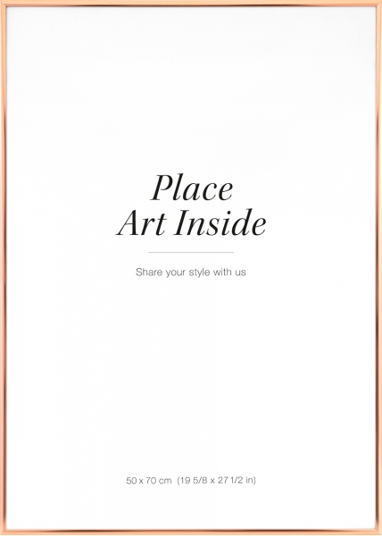 Medený kovový rám, 50x70