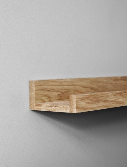 Dubová lišta na obrazy 70 cm