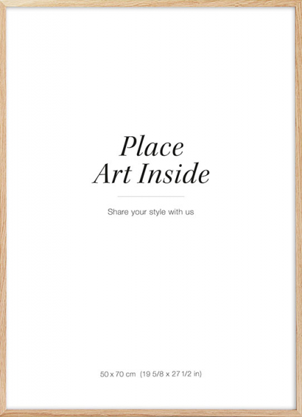 Dubový drevený rám, 50x70