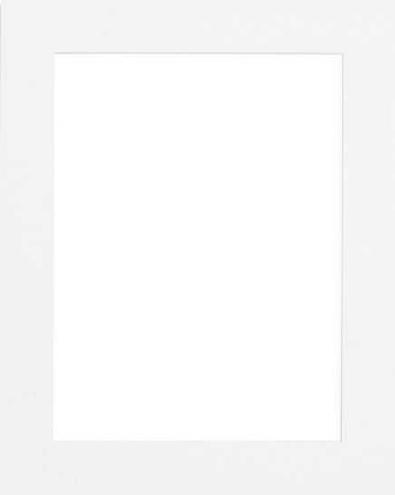 Biela pasparta, 40x50