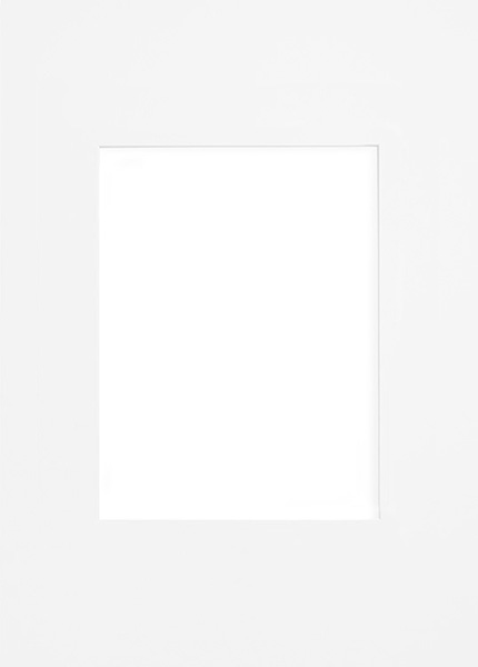 Biela pasparta, 50x70