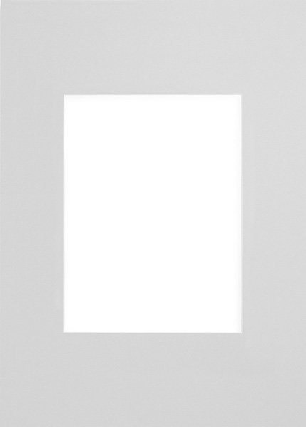 Svetlosivá pasparta, 50x70