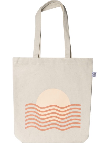 Sunset Waves Tote Bag v skupine Limited edition v Desenio AB (TOTE50144)