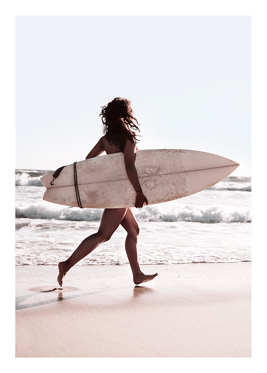 Surf The Waves Plagát / Umelecké fotografie v Desenio AB (10172)