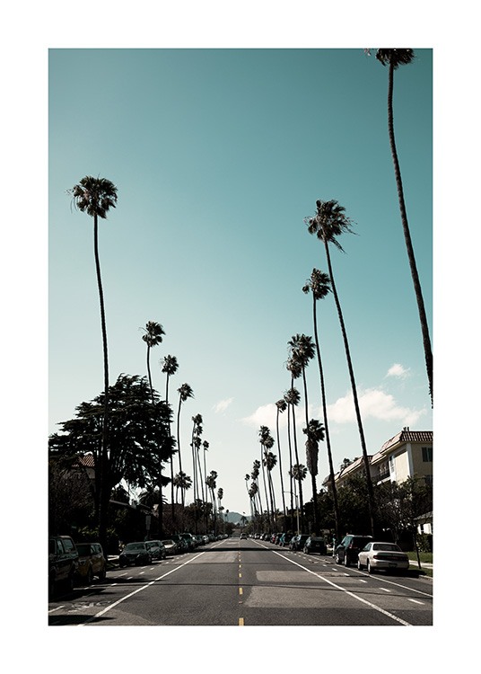 Street of Los Angeles Plagát / 50x70 cm v Desenio AB (10785)