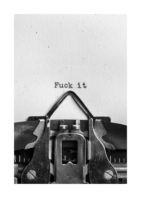 F**k It Plagát