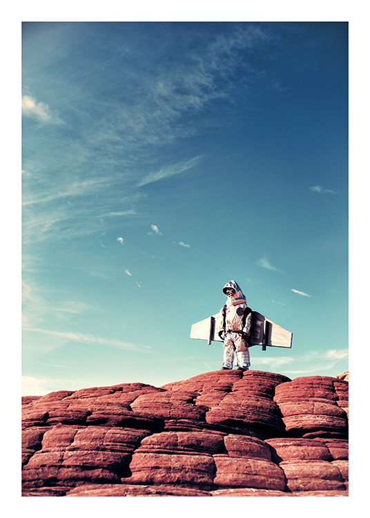 Little Astronaut Plagát