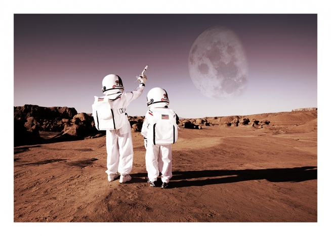 Two Explorers Plagát