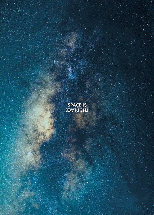 Space is the Place Plagát / Prírodné motívy v Desenio AB (11169)
