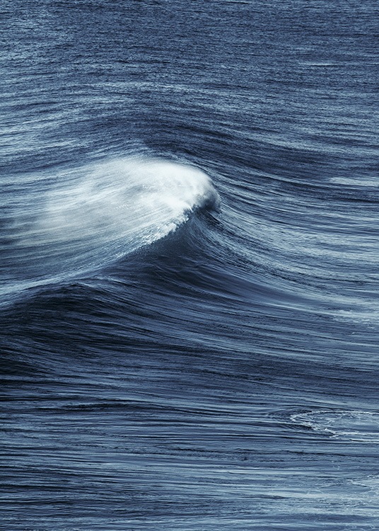 Ocean Swirl Plagát / Prírodné motívy v Desenio AB (11263)