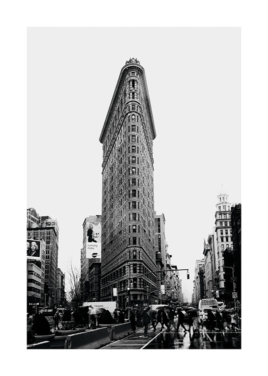 Flatiron Streets Plagát