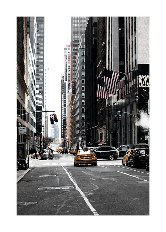 New York Street Plagát / Umelecké fotografie v Desenio AB (11326)
