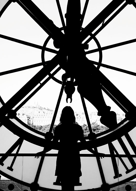 Time in Paris Plagát
