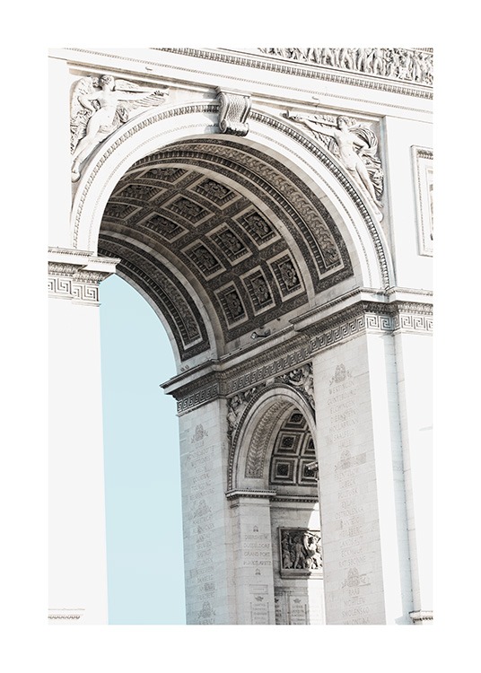 Arc de Triomphe Detail Plagát / Umelecké fotografie v Desenio AB (11335)