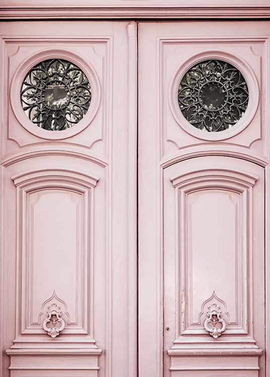 Pink Door Plagát / Umelecké fotografie v Desenio AB (11349)