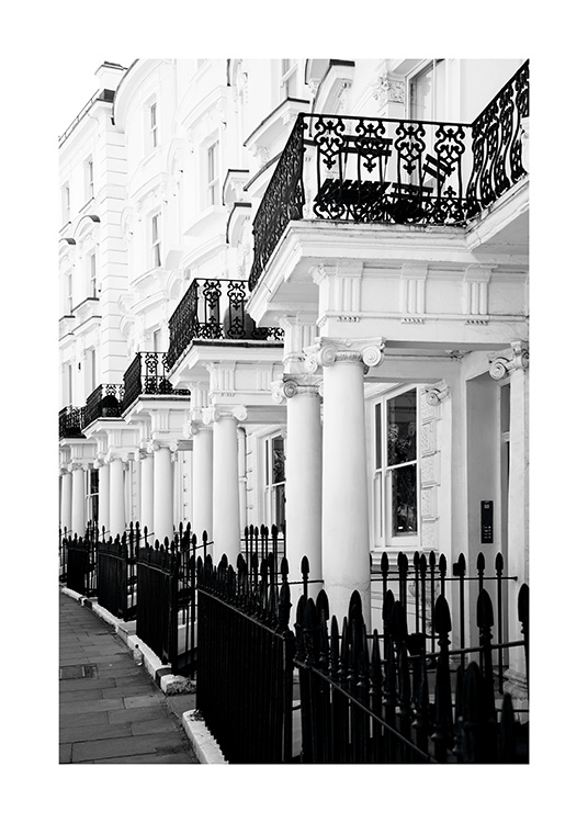 Notting Hill Street Plagát