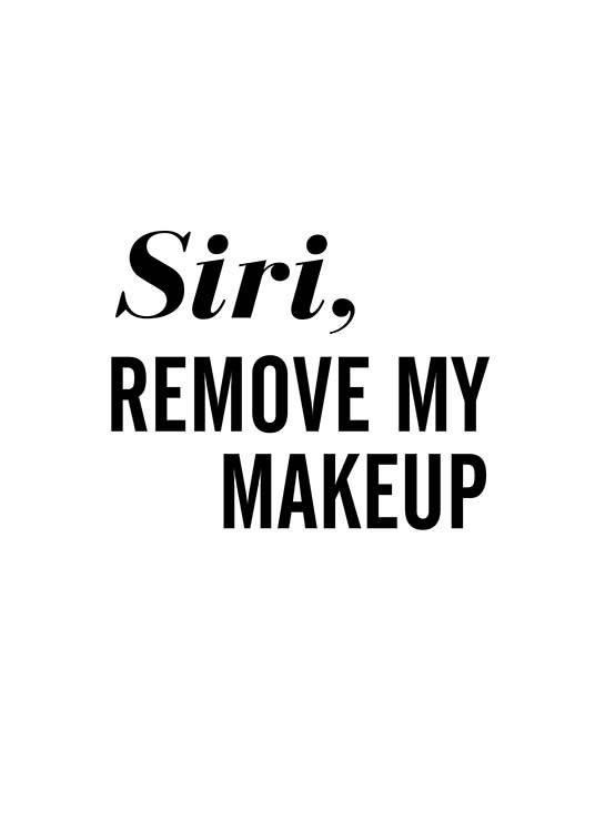 Remove My Makeup Plagát