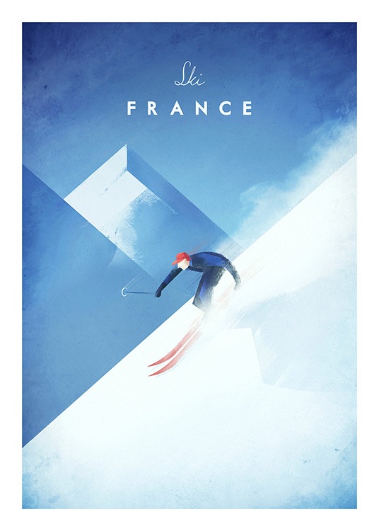 Ski France Plagát / Henry Rivers v Desenio AB (11984)