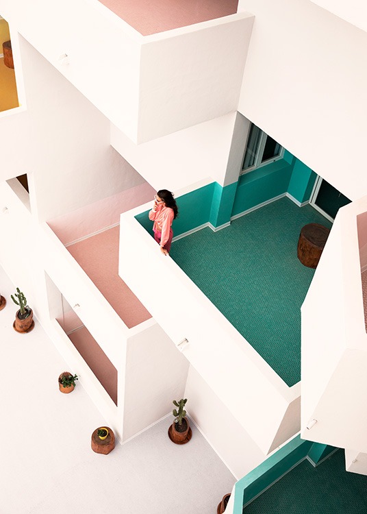 The Green Balcony Plagát