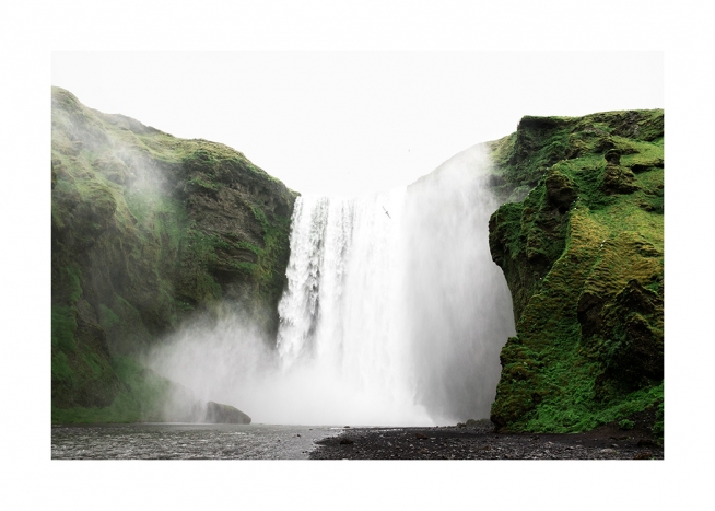 Skogafoss Plagát