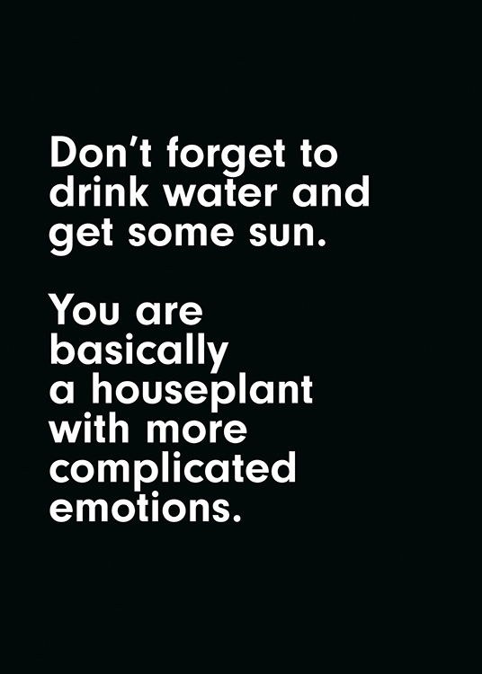 You are a Houseplant Plagát