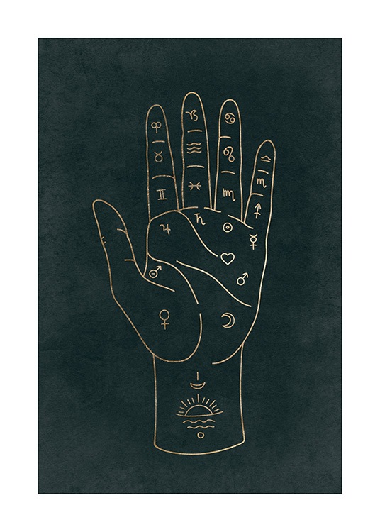 Palmistry Plagát