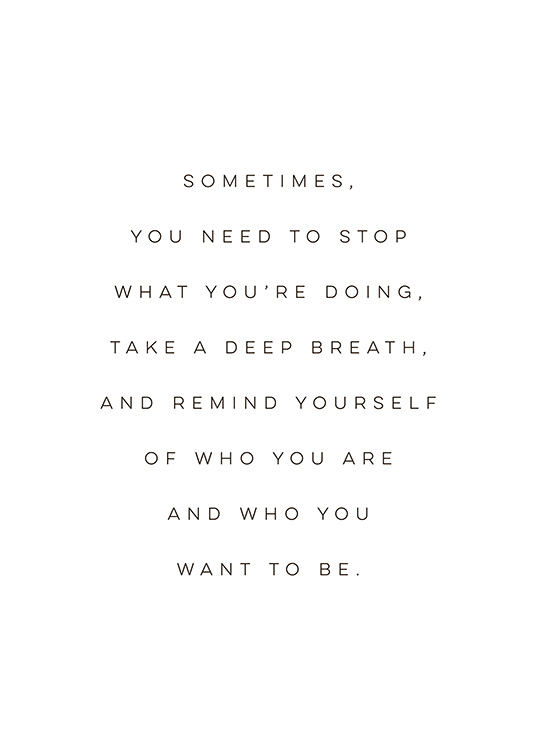 Take a Deep Breath Plagát