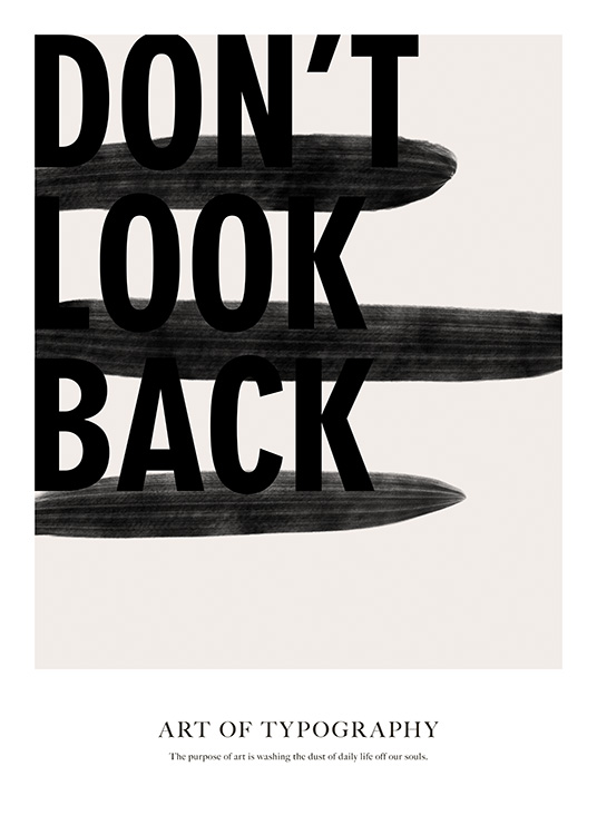 Art of Typography No1 Plagát