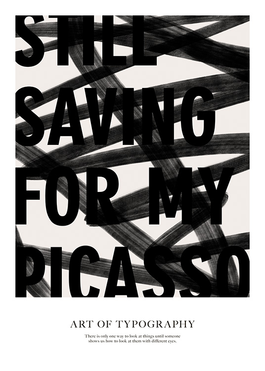 Art of Typography No2 Plagát