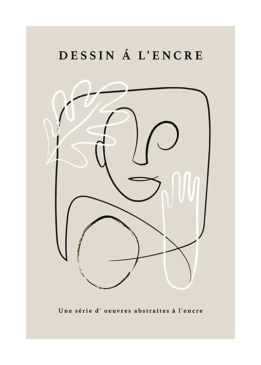 French Sketch No1 Plagát