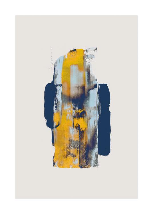 Color Brush No2 Plagát