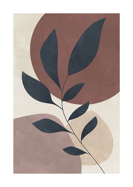 Branch Silhouette No2 Plagát