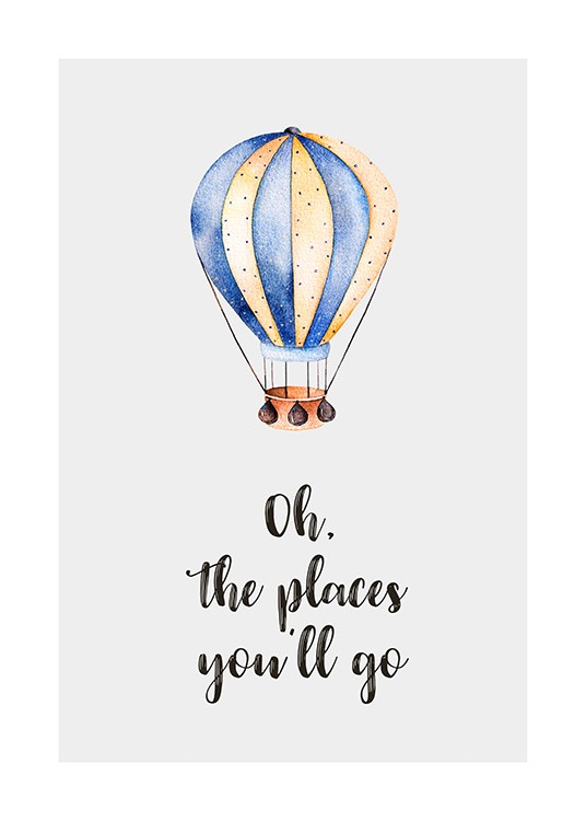 The Places You'll Go Plagát