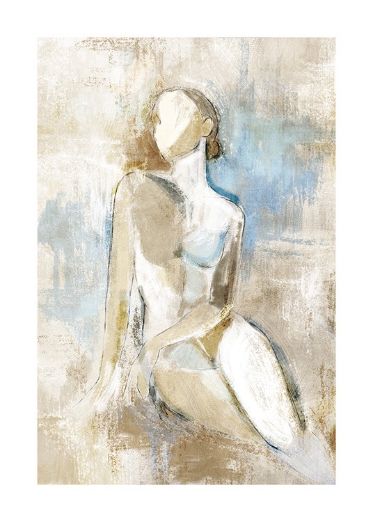 Femme Figures No2 Plagát