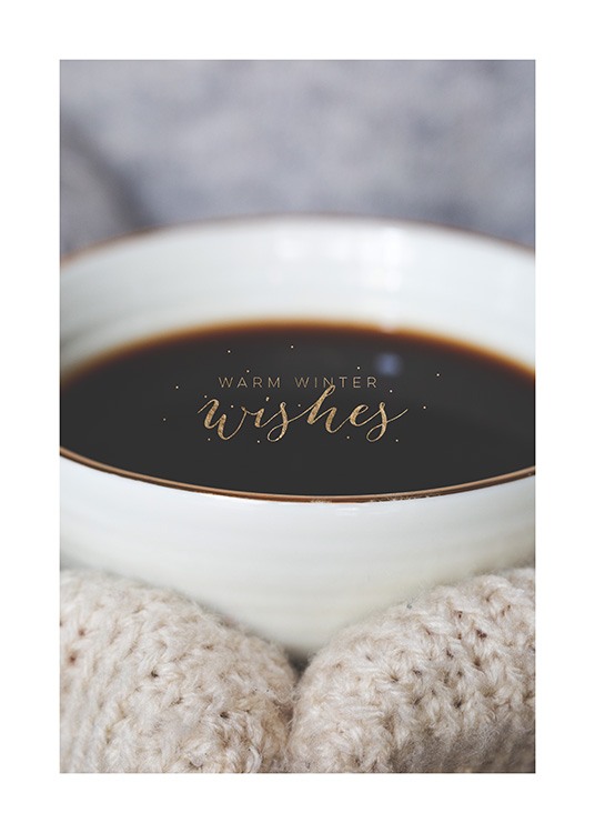 Warm Winter Wishes Plagát