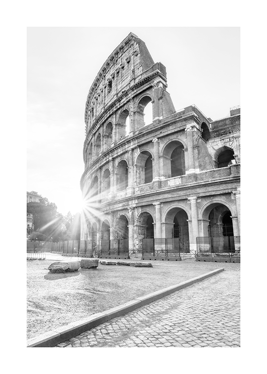 Visit Colosseum Plagát